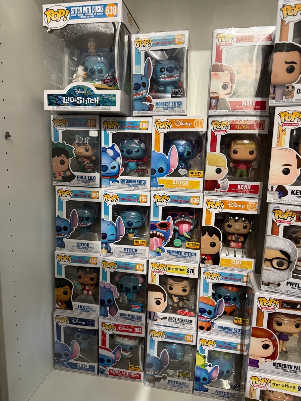 Funko Pop! Vinyl Collectible Display - Assorted Characters